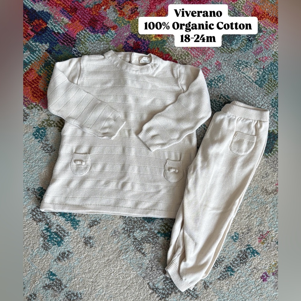 Viverano Organic Cotton Toddler Outfit